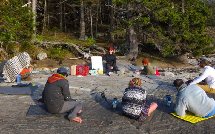 learn to sail in Maine